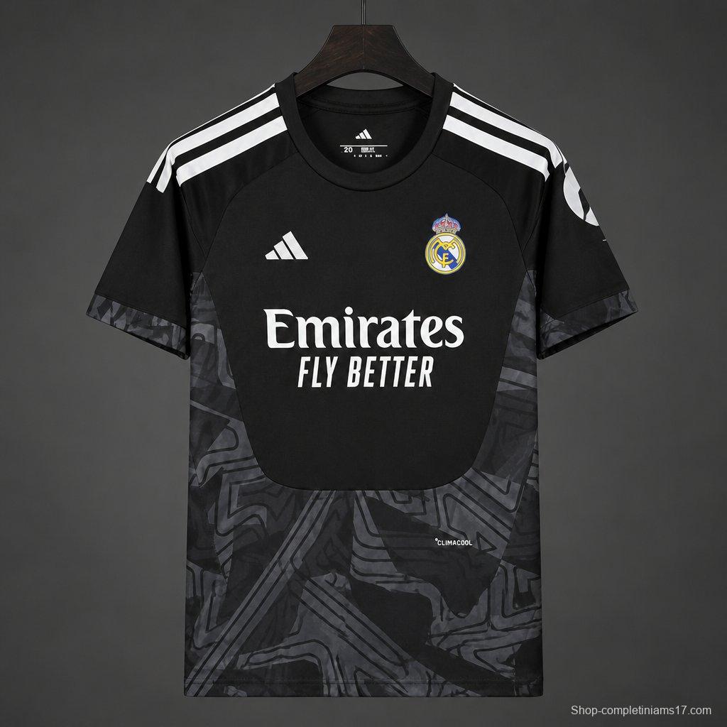 26/27 Real Madrid Goalkeeper Black Jersey