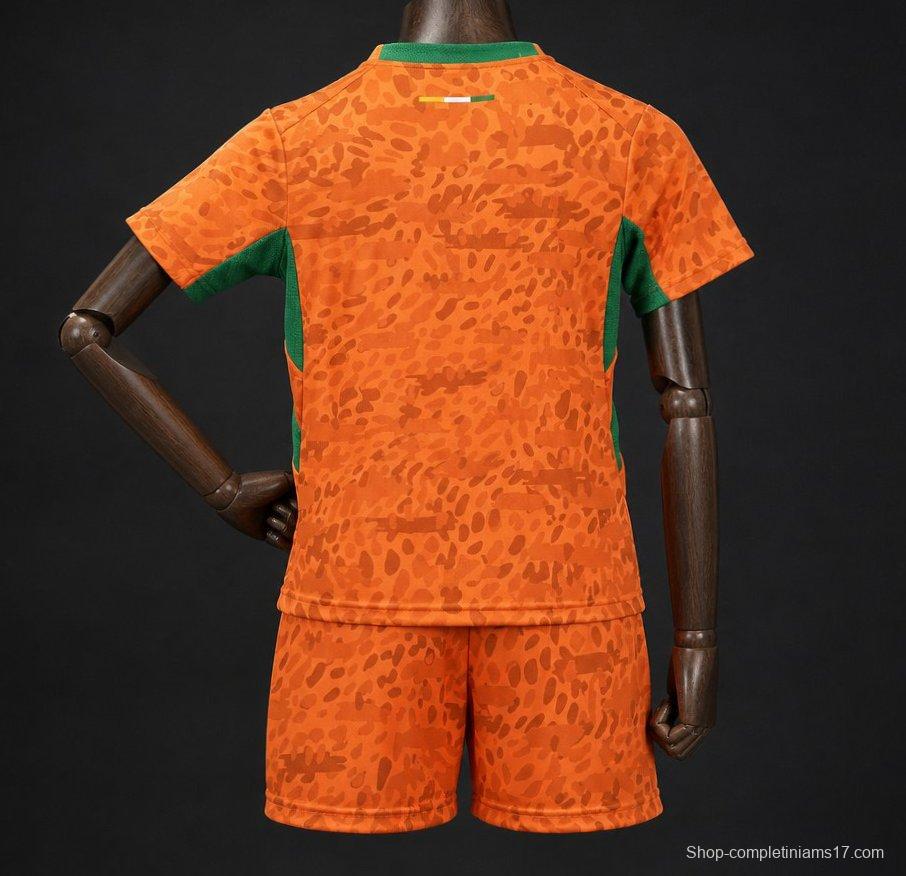 2026 Kids Ivory Coast World Cup Home Kit