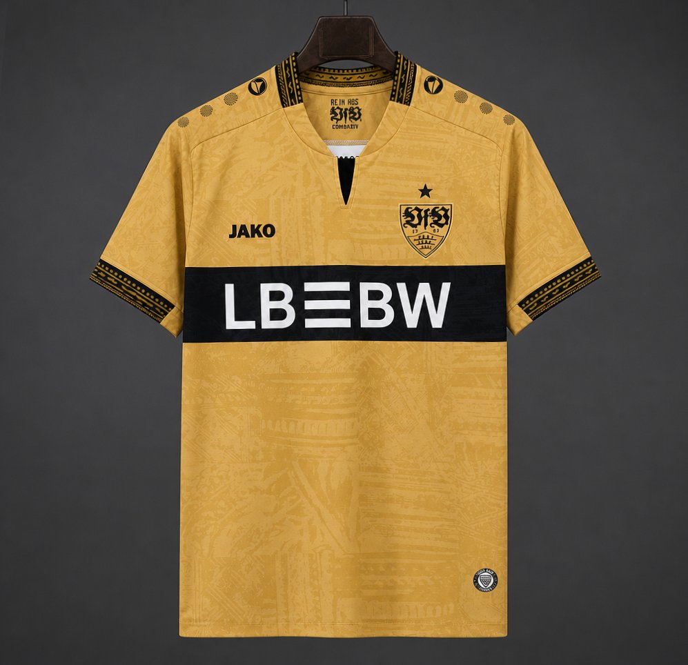 26/27 Stuttgart Third Yellow Jersey