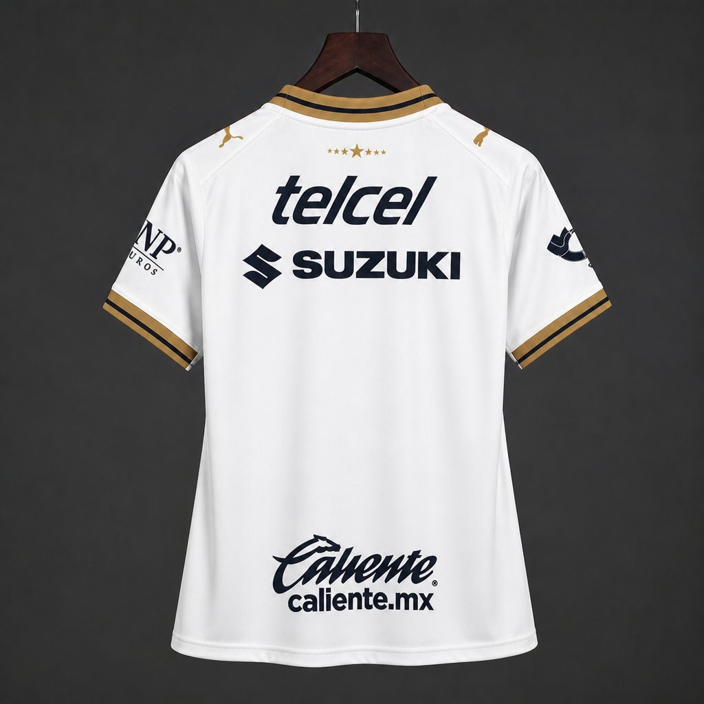 26/27 Women  Pumas Away White Jersey