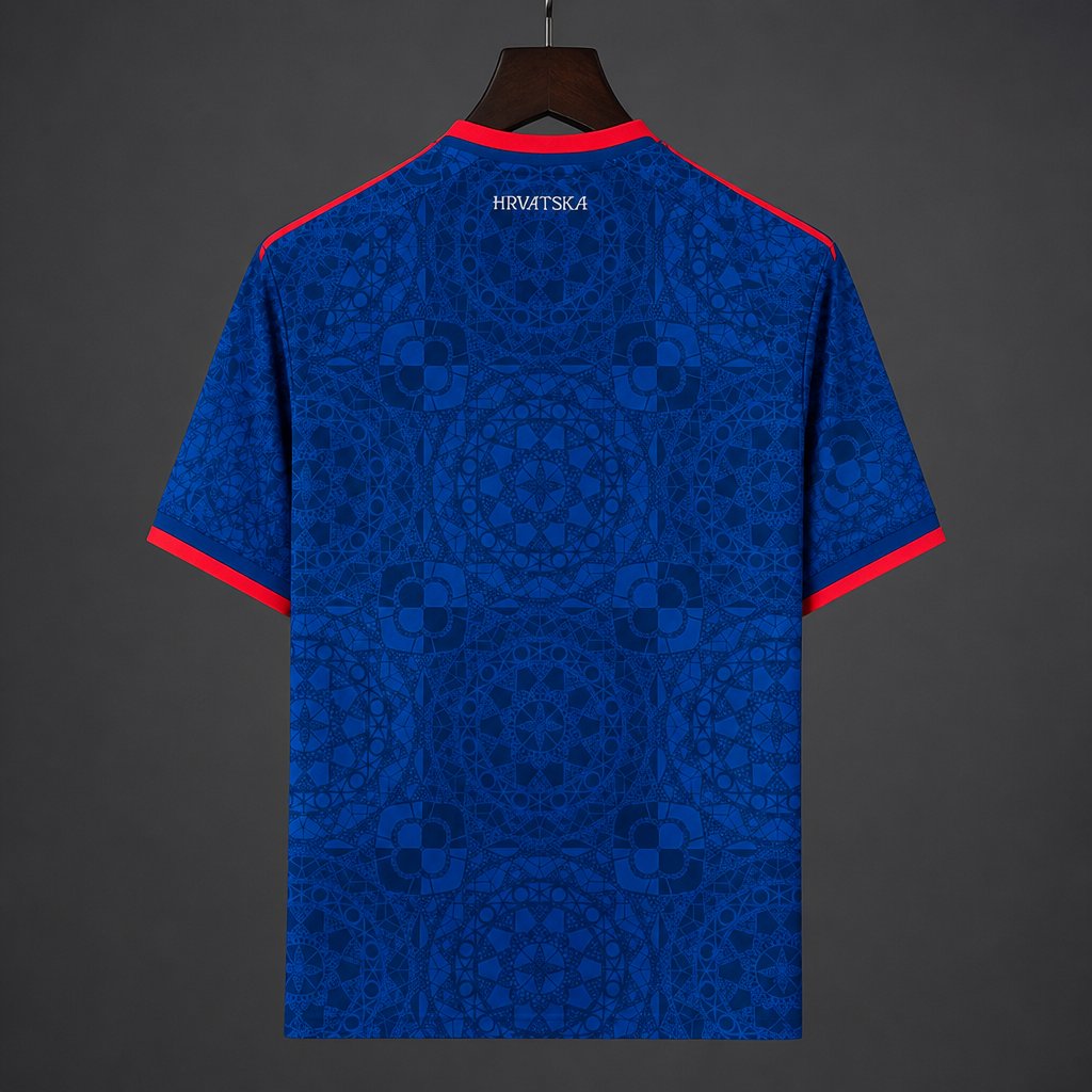 2027 Croatia Away Navy Blue Jersey