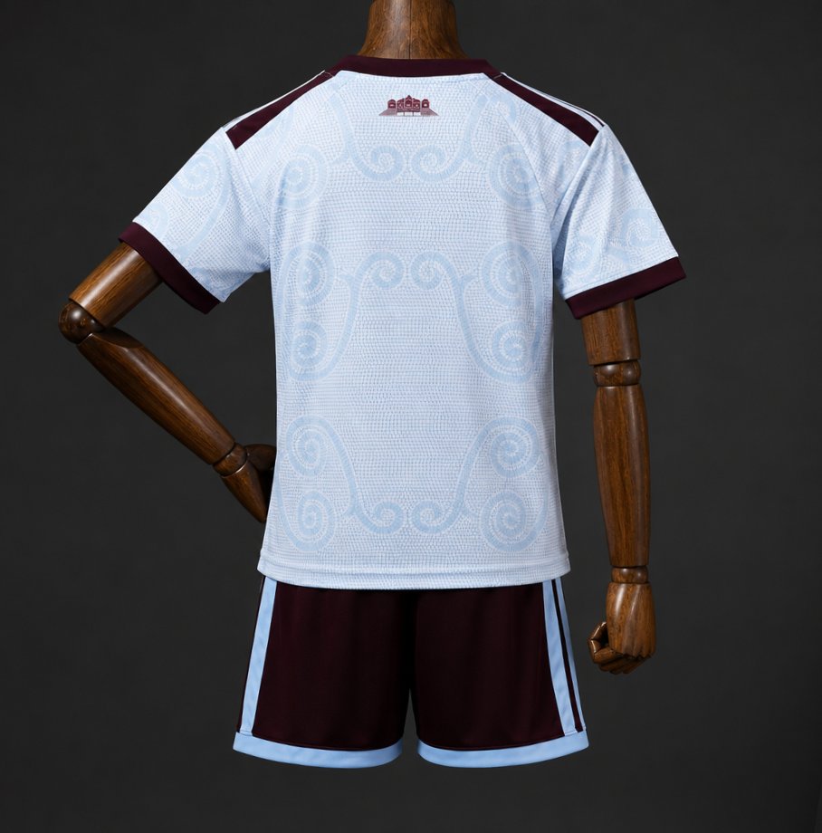 26/27 Kids  Aston Villa Light Blue  Jersey Kit