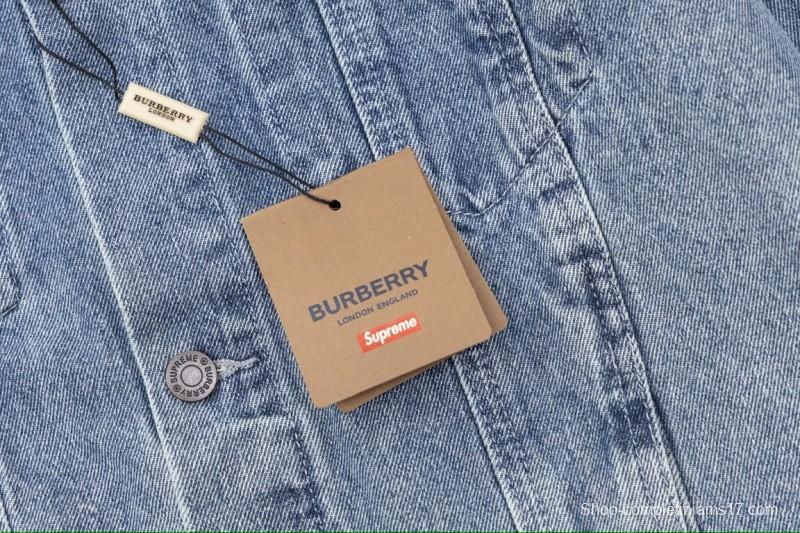 Supreme x Burberry Jacket Denim